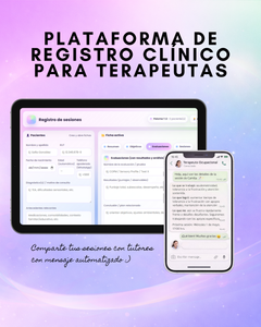 Plataforma HTML Registro Sesiones